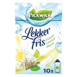 Pickwick Lekker Fris Zitrone Limette Minze (10x2g Teebeutel)