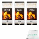 Lindt Excellence Orange Intense Chocolat Noir 3er Pack...