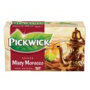 Pickwick Minty Morocco Marokkanische Minze Tee 6er Pack (6x 20x2g Teebeutel) + usy Block
