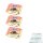 Manner Snack Milch-Haselnuss Vollkornflakes 3er Pack (3x25g) + usy Block
