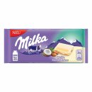 Milka Weiße Mandel Kokos (90g Tafel)