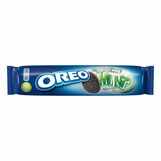 Oreo Cool Mint Flavour Cookies (154g Rolle)