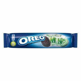 Oreo Cool Mint Flavour Cookies (154g Rolle)