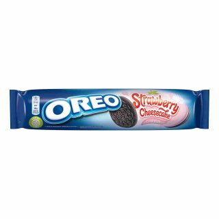 Oreo Strawberry Cheesecake Flavour Cookies (154g Rolle)