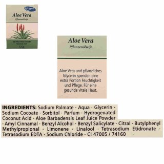 Kappus Aloe Vera Seife 12er Pack (12x125g Packung)