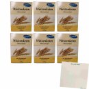 Kappus Seife Weizenkeimöl 6er Pack (6x125g Packung) + usy Block