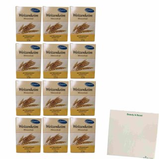 Kappus Seife Weizenkeimöl 12er Pack (12x125g Packung) + usy Block