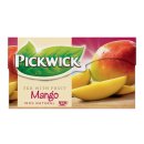 Pickwick Tea with fruit Mango 6er Pack (6x 20x1,5g Teebeutel) + usy Block
