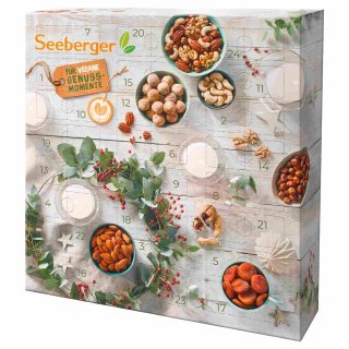 Seeberger Adventskalender Vegan "Für vegane Genussmomente" 2021 (510g)
