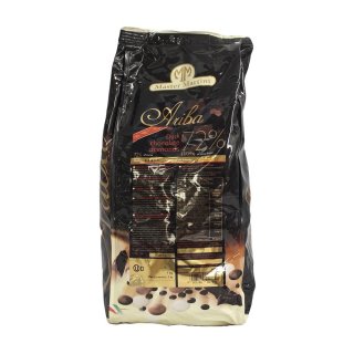 Master Martini, Schokoladenkuvertüre-Bitter Diamanten , Drops  dkl.1kg, Ariba 72 %