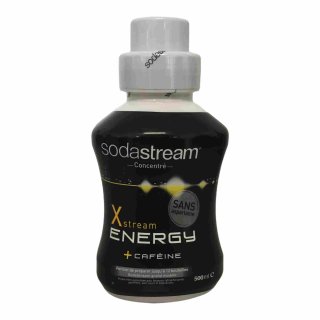 SodaStream Sirup Xstream Energy + Koffein (500ml Flasche)