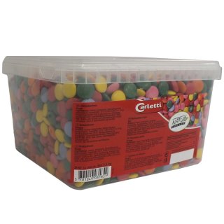 Carletti Bunte Schokolinsen 2,5 kg