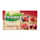 Pickwick Tea with Fruit Variation Box (Waldfrucht, Erdbeere, Himbeere, Kirsche 20x1,5g)