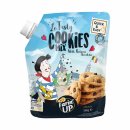 FarinUP Cookies Teigmischung 4er Pack (4x360g Quetschbeutel) + usy Block
