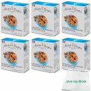 Maison Bruyere Salted Caramel Croustillants 6er Pack (6x70g Packung) + usy Block