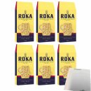 Roka Cheese Crispies Cheddar Onion 6er Pack (6x70g Packung Cracker mit Käse & Zwiebeln) + usy Block