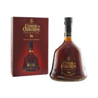 Conde de Osborne Brandy Solera Gran Reserva 40,5%Vol.  (0,7l Flasche)