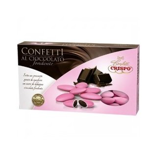 Crispo Confetti Rosa mit Zartbitterschokolade (1kg)