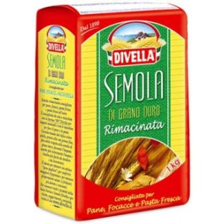 DIVELLA - Gemahlener Hartweizengriess SEMOLA (1kg)