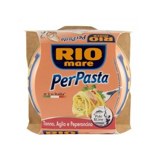 RIOMARE- Nudelpreparat mit Thunfisch, Chili und Knoblauch (160g)