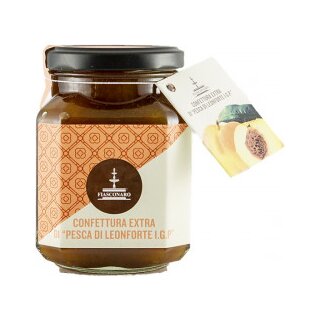 Marmelade mit Pfirsich (360 gramm Glas)