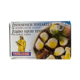 VIGILANTE - Tintenfisch Tentakeln in Knoblauchsoße (115g)