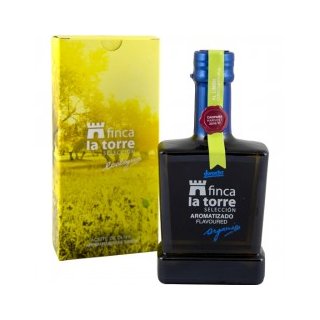 Olivenöl mit natürlichem Zitronenaroma Finca La Torre (250ml Flasche)