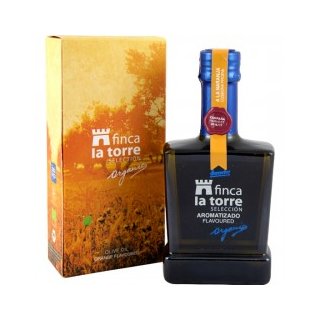 Olivenöl mit natürlichem Orangenaroma Finca La Torre (250ml)