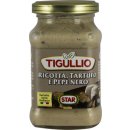 Tigullio Pesto mit Ricotta, Trüffel und schwarzem...