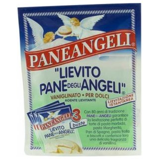 Paneangeli Lievito Vanigliato 3x16g Beutel (48g Packung Vanille Hefe)
