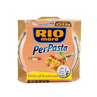 RIOMARE- Nudelpreparat mit Thunfisch, Tomaten und Chili  (160g Dose)