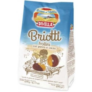 DIVELLA - Biscotti Briotti Cacao (400g Packung)