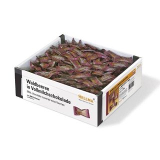 Hellma Waldbeere in Vollmilch-Schokolade, 400 St.