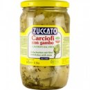 ZUCCATO - Artischocken mit Stiel in Öl (720ml)