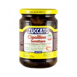 ZUCCATO - Zwiebeln mit Balsamico Essig aus Modena IGP (370ml Glas)