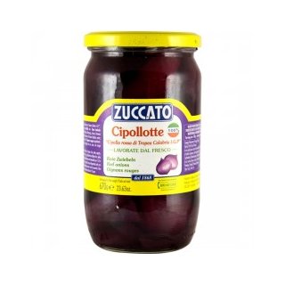 ZUCCATO - Rote Zwiebeln in süß sauer (720ml)