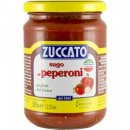 Zuccato Tomatensoße mit gegrillten Paprika (350g)