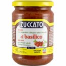 Zuccato Sugo pmodoro basilico (350g Glas)