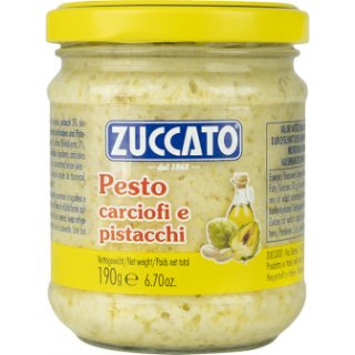 Pesto pistacchio/carciofi Zuccato (212ml)