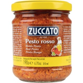 Pesto rosso Zuccato (212ml)