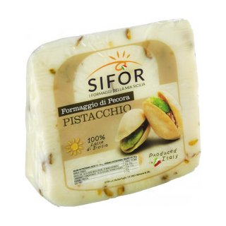 Sifor Pecorinokäse "Primosale"mit Pistazienkruste (ca 280g)
