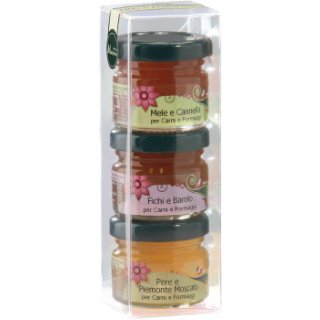 MARABOTTO - Set 3 Creme für Käse und Fleisch (3x30g)