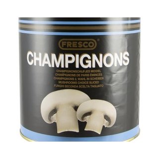 Champignons in Scheiben, in Wasser (2650ml)