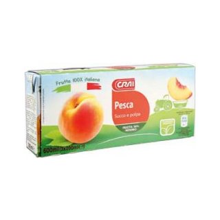 Pfirsichfruchtsaft Crai (3x200ml)