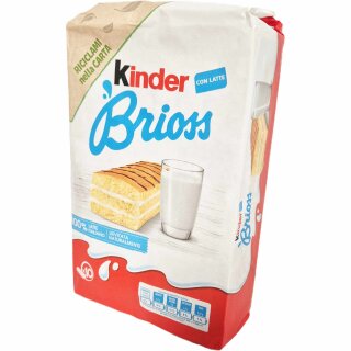 Kinder Milchcremeschnitte, Brioss (10x28g Packung)