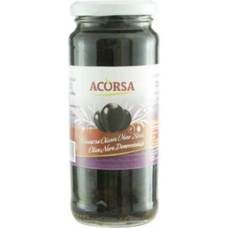 Acorsa Schwarze Oliven - ohne Stein (170g)