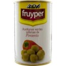 Fruyper Oliven mit Paprika (300g Dose)