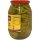 Fruyper grüne Oliven mit Stein und Pepperoni (500g Glas ATG)