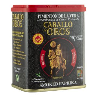 Paprika rot geräuchert scharf (75g)