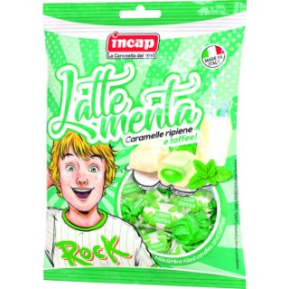 Incap Bonbons mit Milch und Menta (125g)
